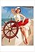 Produktbild Busty Pinup Girl Art Malen Sailor Poster 24 x 36 Leggy Fun Sex Symbol Hot
