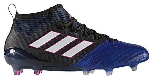adidas Men’s Ace 17.1 Primeknit Fg for Soccer Training Shoes, Black (Negbas/ftwbla/azul), 8 UK