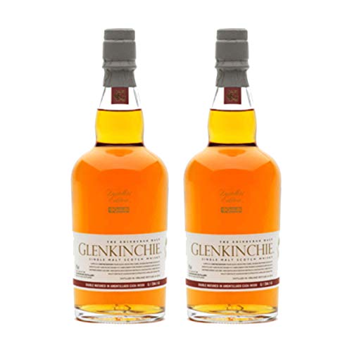 Glenkinchie 605317 - Botella de Whisky (12 años por año, 2 Unidades, 43% 200 ml)