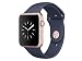 Produktbild APPLE Watch Series 1, 42 mm Aluminiumgehäuse, Roségold, mit Sportarmband, Mitternachtsblau