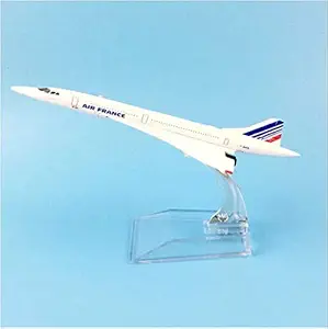 Qids 16cm Air France Plane Aircraft Model Diecast Metal Model 1:400 Airbus 380 Concord Plane Airplane Model Toy Boeing 777