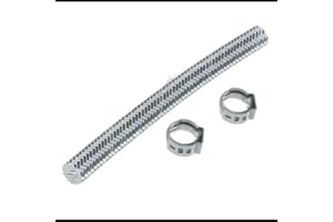 SOS ACCESSOIRE Durite 115mm + 2 colliers Centrale Vapeur, Fer à Repasser CS-00115538 CALOR Centrale Vapeur, Fer à Repasser CS-00115538 CALOR