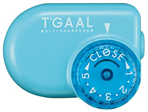 Kutsuwa STAD Angle Adjustable Pencil Sharpener T'GAAL, Light Blue (RS017LB) by Kutsuwa