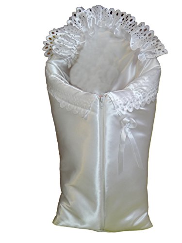 MEGA Baby Girls' Christening Gown White white One Size