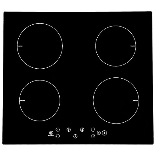 Table de cuisson Induction 7200 W Plaque de cuisson à induction Table électrique 4 foyers de cuisson en verre