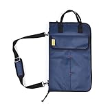 3 getrennte Fächer innen für die Aufbewahrung von Trommelstöcken, Mallets, Bürsten, Büchern usw.