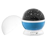 Next Generation 360° LED Starlight, Sternenlicht Projektor Sternen Einschlafhilfe Baby Nachtlicht für Kinder – blau - 3