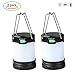 Produktbild EXTSUD 2er Solar Camping Laterne Tragbare LED Aufladbar Campinglampe Outdoor Gartenlaterne Notleuchten IPX4 Wasserdicht USB Lampe eingebaute 1000mAH Batterie