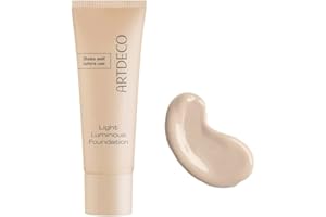 ‎ARTDECO Artdeco Light Luminous Foundation - leichte flüssige Foundation mit natürlichem Finish und Blaulicht-Schutz - 1 x 25 ml