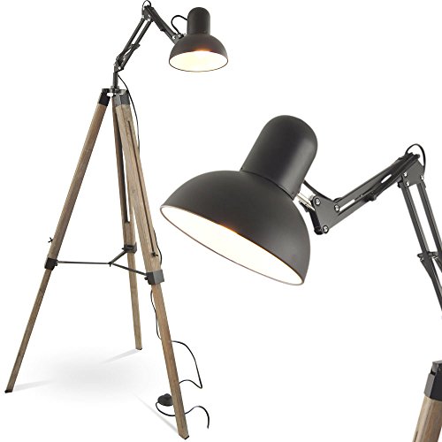 Preisvergleich Produktbild MOJO® Stehleuchte Tripod Stehlampe Urban Industrial Design Lampe l41