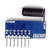 SANEC Rx480-E 4 Kanal 433Mhz Rf Alıcı