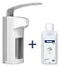 Produktbild mediAID Wandspender Eurospender 500ml für alle Eurogebinde inkl. Baktolin Pure 500ml