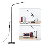 ★【PRAKTISCHE STEHLEUCHTE UND GARANTIE】★ Einfache und bequeme LED Stehleuchte bringt natürliches und warmes weißes Licht in Ihr Wohnzimmer, Schlafzimmer und Arbeitszimmer. 12 Monate Garantie und 30 Tage Geld-Zurück-Garantie.