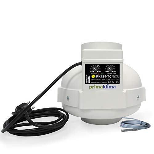 Estrattore RVK Prima Klima 400 m³/h 125mm + Regola Temperatura (PK125)