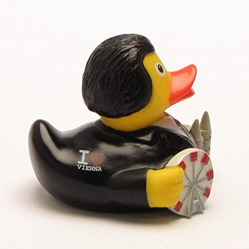 DUCKSHOP | Badeente Wien | Quietscheente | L: 7,5 cm - 3