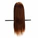LuckyFine 24'' 100% Mannequin Head Human Hair Salon Hairdressing Training Model + Clamp