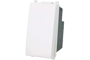 A2ZWORLD SANDASDON SD70004 Inversor 1P 16A Blanco Compatible Vimar Plana