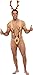 Produktbild Smiffys Herren Rudolf Mankini Kostüm, Mankini, One Size, 34955