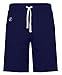 BANQERT Herren Slim Fit Shorts 'Sunny Strokes', Faire Löhne und Nachhaltigkeit, Männer kurze Hose Sweatpants Jogginghose Sporthose Freizeithose Sweathose Sweatshorts Chill Jogger Hose short kurz, Blau, S
