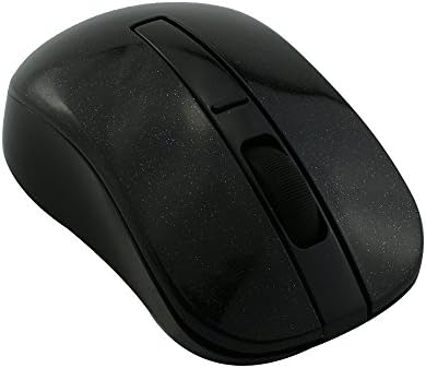 DOMI 2.4GHz Optical Wireless Mouse Mice with USB 2.0 Receiver for PC Laptop Computer (BLACK)