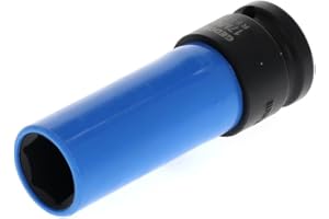 GEDORE red Wkładka do wkrętarki udarowej z tuleją ochronną, nakrętka 1/2" 12,5 mm napęd, 6-kątna, SW 17 mm, długa, do samochodu/samochodu, R63041716