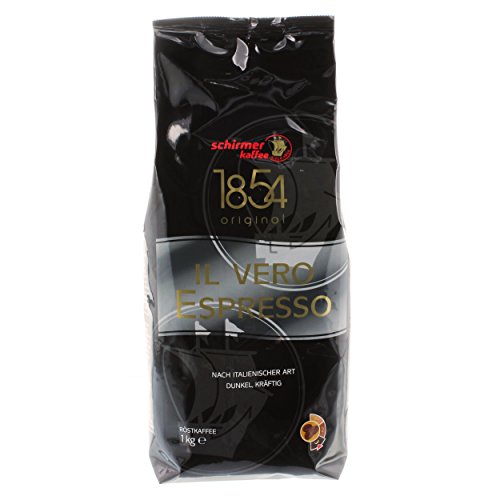 Schirmer Kaffee il vero Espresso, ganze Bohnen, Kaffeebohnen, 1000g