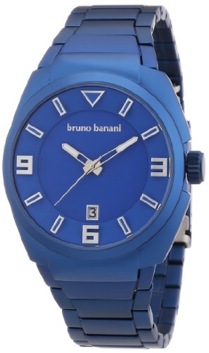 Bruno Banani Herren-Armbanduhr XL PUYA Analog Quarz Aluminium BR21121 Bruno Banani Herren-Armbanduhr XL PUYA Analog Quarz Aluminium BR21121