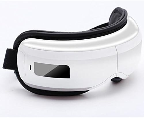 LPY-Fold Eye Massager Glasses, Bluetooth Connection Thermostatic Hyperthermia Multi-Frequency Vibration Massage Eye Care