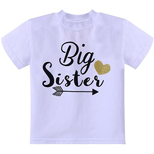 Multiware Newborn Baby Little Brother Boy Romper Big Sister White