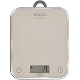 Tefal BC5004 Optiss Cam Y&uuml;zeyli Hassas Mutfak Tartısı, 5 kg Kapasite, G&uuml;m&uuml;ş