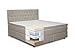 Produktbild Komplettset Boxspringbett HILO, Box: Bonellfederkern, Matratze: Taschenfederkern, Top Matress: Latex - Abmessung: 140 x 200 cm