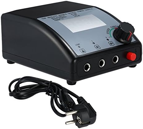 LCD Display Double Output Digital Tattoo Power Supply For Tattoo Machine Speed Control LED Light