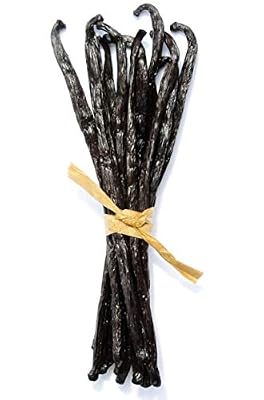 Vanissa 10 Gousses Vanille de Madagascar Bourbon Gousse Noire Extra Qualité Supérieure 13 à 16 cm Vanillahome