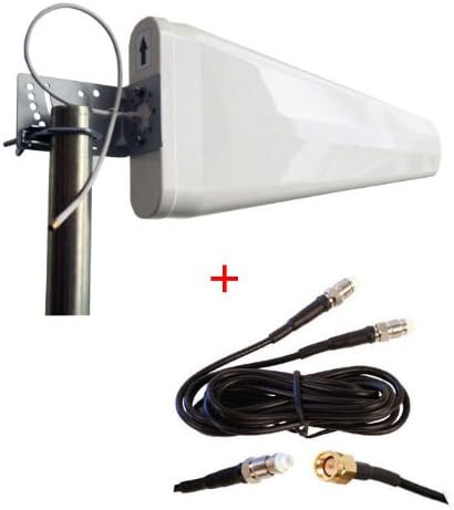 External Log Periodic yagi antenna for HUAWEI Vodafone B4000 B3000 B3500 4G LTE Cat6 Cat4 WiFi Router WIde Band Directional Aerial 4G LTE