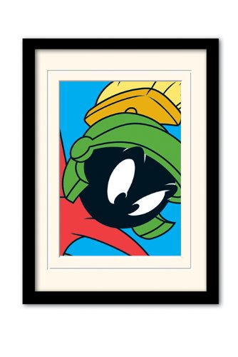 Looney Tunes Marvin The Martian A3 Framed and Mounted Print