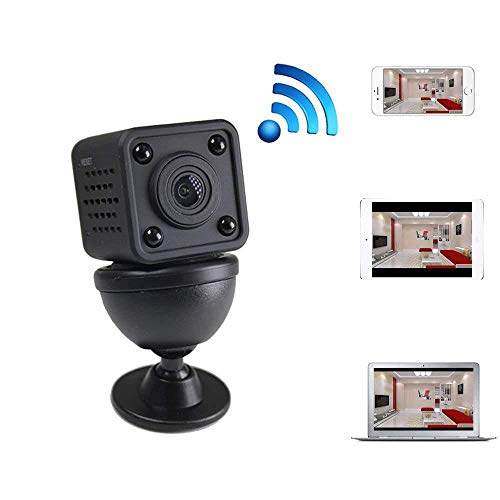 Preisvergleich Produktbild safety equipment 1080P drahtlose hochauflösende Nachtsichtkamera, tragbare Karte WiFi kleine Kamera, kann als Zuhause, Lager, Geschäft, Büroüberwachung ZDDAB verwendet Werden