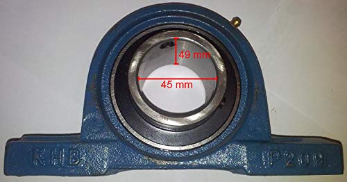 Preisvergleich Produktbild ATLANIS Kugellager Stehlager P209 Hauptwelle für Holzhäcksler HH8