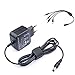 Produktbild TUV GS HKY 9V Ladegerät Netzteil Ladekabel 4 Way Daisy Chain für Guitar Effect Pedal Gitarren-Bass-Verstärker-Effekt-Pedal Boss PSA-120 PSA-120S, Boss Roland Effects Pedals(Mitte: Negativ)