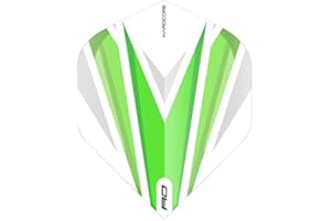 RED DRAGON Hardcore Radical - Set di 4 Alette per Freccette (12 Alette in Totale)