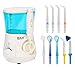 Produktbild Munddusche, 2NICE Zähler Oben Wasser Flosser Oral Irrigator Flosser mit 9 Austauschbaren Düsen, 12 Wasserdruck-Einstellungen und einer 700ml Kapazität