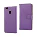 Produktbild Huawei P9 Mini Case,[ Shock Absorbent ] Leather case PU Leather Kickstand Wallet Cover Durable Flip Case for Huawei P9 Mini Purple