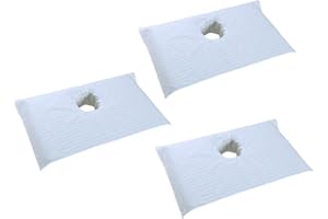 Almencla 3x Asciugamano Da Bucato Per Lettino Da Massaggio Per Lettino Da Massaggio In Puro Cotone Spa 75x55cm