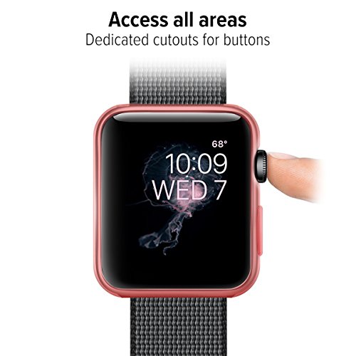 Apple Watch Serie 3  ULTIMATE PACK de Orzly para Apple Watch Serie 3   Serie 2  42MM      Incluye Stand de Orzly y 20 FacePlates  Fundas Protectoras para el Apple Watch 3  en varios colores