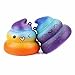 Produktbild Rosennie Exquisite Spaß Crazy Poo duftenden Squishy Charme langsam steigende 7cm Simulation Kid Spielzeug geheimnisvoll duftend Langsam aufsteigend Fluffy Slime Spielzeug Kids Locker Floam Schlamm Scented Stress Relief Clay Toy (Sternenhimmel)