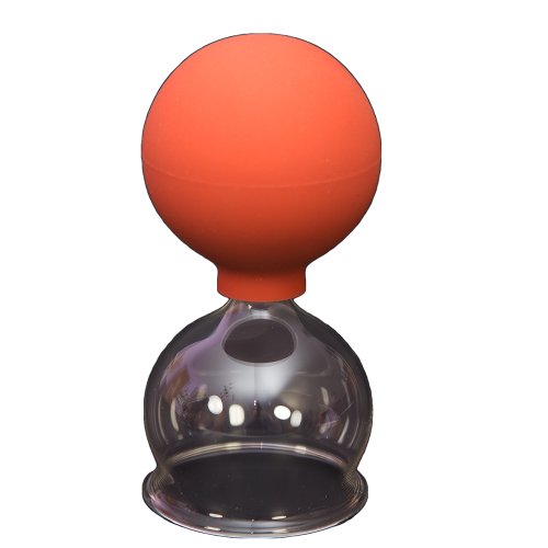 Imagen 2 de Lauschaer Glas - Ventosa de cristal con pelota de goma para ventosaterapia