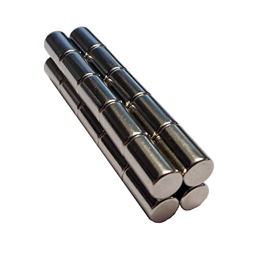 50 Stück SBS® Neodym Magnet Stabmagnet Ø 5x5mm - 4