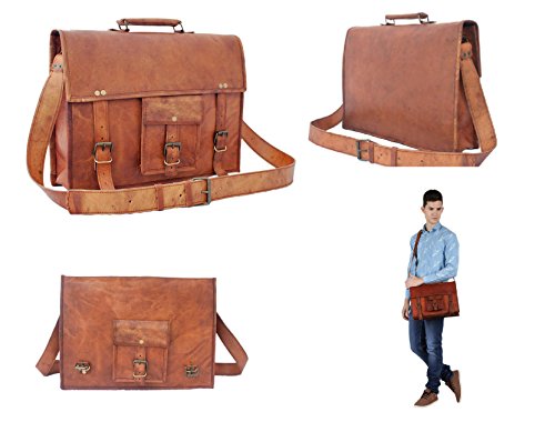 Pr  mie Qualit  t Handgemacht Traditionellen Laptoptasche Ledertasche Umh  ngetasche Leder Notebooktasche Schultertasche Kuriertasche Mit Vintage und 