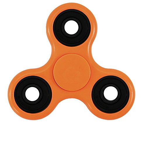 Kingko Lightable Soild Colour Hand Spinner Tri Fidget Ball Desk Toy EDC Stocking Stuffer Kids Adult Trendy (Orange) Kingko Lightable Soild Colour Hand Spinner Tri Fidget Ball Desk Toy EDC Stocking Stuffer Kids Adult Trendy (Orange)