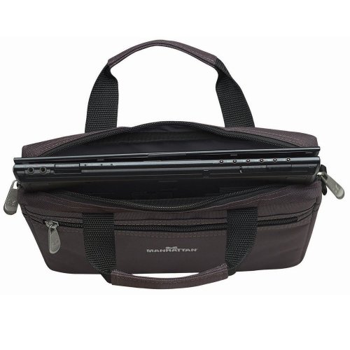 Manhattan Tasche „Kopenhagen“ für Tablets und Convertibles Top Load ( geeignet für mobile Geräte bis 10,1″ ) 439480 dunkelgrau - 3