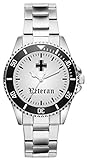 Geschenk Soldat Bundeswehr Artikel Veteran Uhr 1129